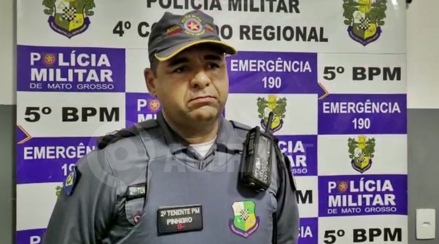 Imagem: Tenente Pinheiro da Policia Militar Em menos de 6h após o crime, PM prende autor de triplo homicídio; suspeito confessou outros três assassinatos