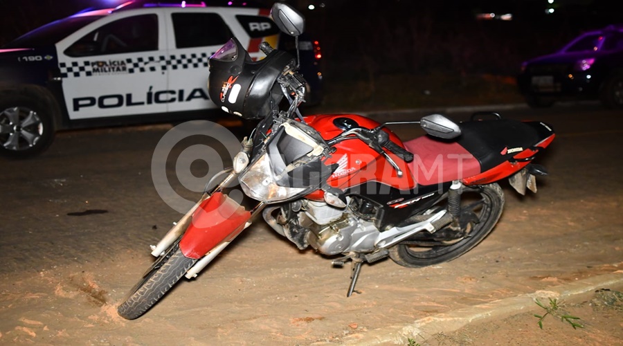 Imagem: ee4f0a06 1706 4398 9053 dc767b42a1fb Motociclista atinge mulher, tenta fugir e acaba localizado pela PM no Lúcia Maggi