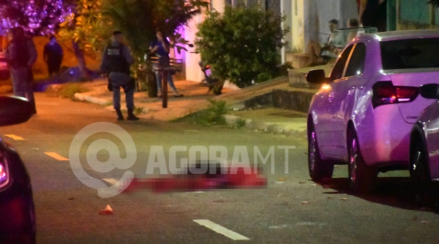 Imagem: O crime aconteceu no bairro Jardim Iguacu Jovem é executado com vários tiros em Rondonópolis enquanto jogava bola