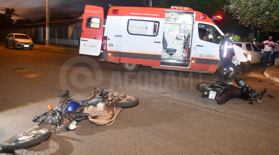 Imagem: 9918fda5 2dde 4f58 ab7f f9a31fc76d92 Batida entre motos deixa condutores feridos no Monte Líbano