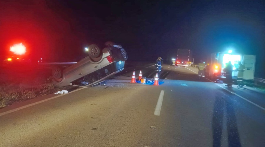 Imagem: Acidente com vitima fatal na BR 163 Motorista morre após andar na contramão e bater em carreta