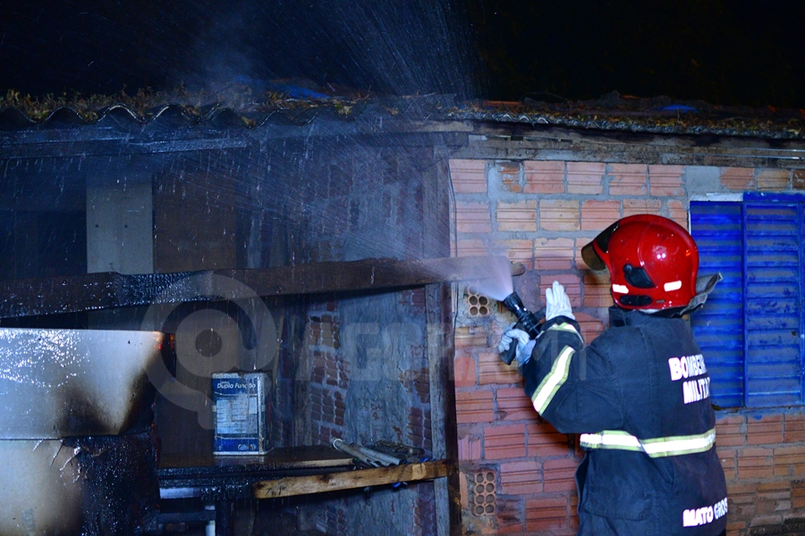 Imagem: Incendio em Residencia 01 Briga por valor de aluguel teria motivado tentativa de homicídio em Rondonópolis