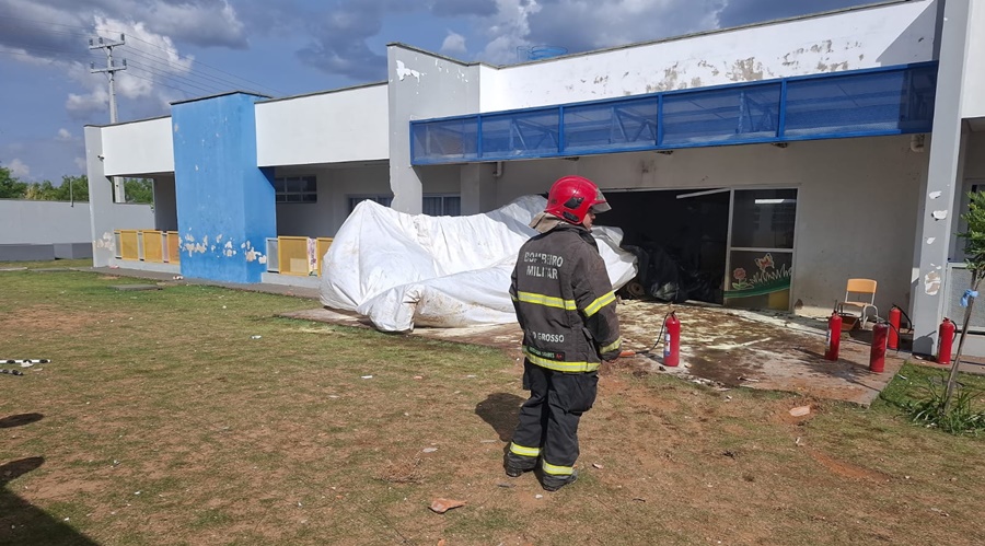 Imagem: Bombeiros no local que o aviao caiu Copia Avião de pequeno porte cai após decolagem em creche e deixa piloto ferido em Campo Verde Imagem: Bombeiros no local que o aviao caiu Copia Avião de pequeno porte cai após decolagem em creche e deixa piloto ferido em Campo Verde